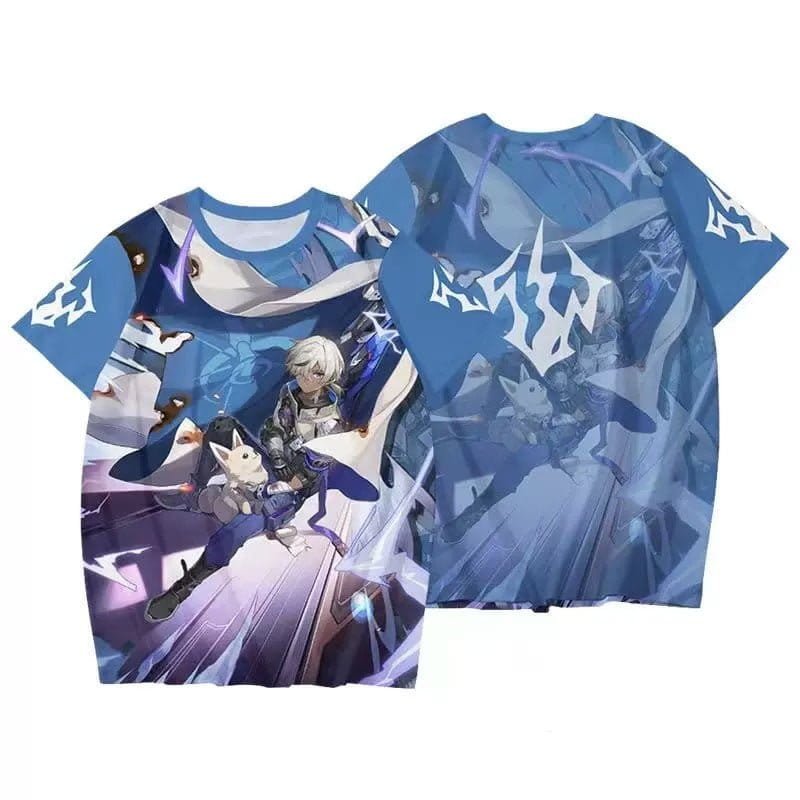 Honkai Star Rail Arlan T Shirt Hakusuru Anime Clothing And Merch 3697