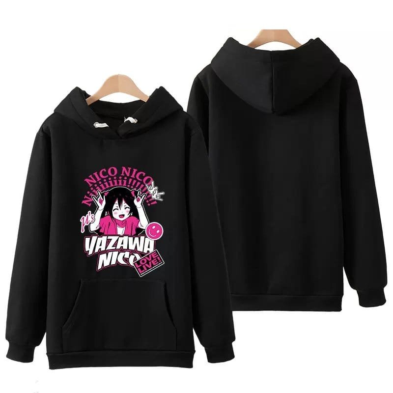 Love Live! School Idol Hoodie, Nico Yazawa - Hakusuru Anime Clothing 