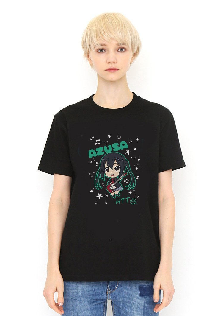 Azusa T Shirt Black Model