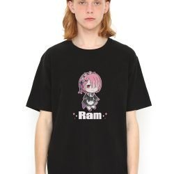 Chibi Ram T Shirt Black Model