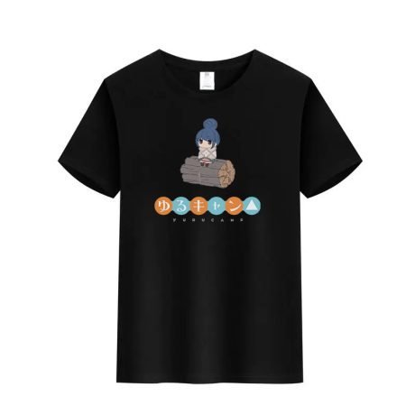 Yuru Camp, Chibi Shima Rin T-Shirt