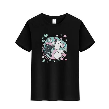 Hatsune Miku, Over Action Rabbit T-Shirt