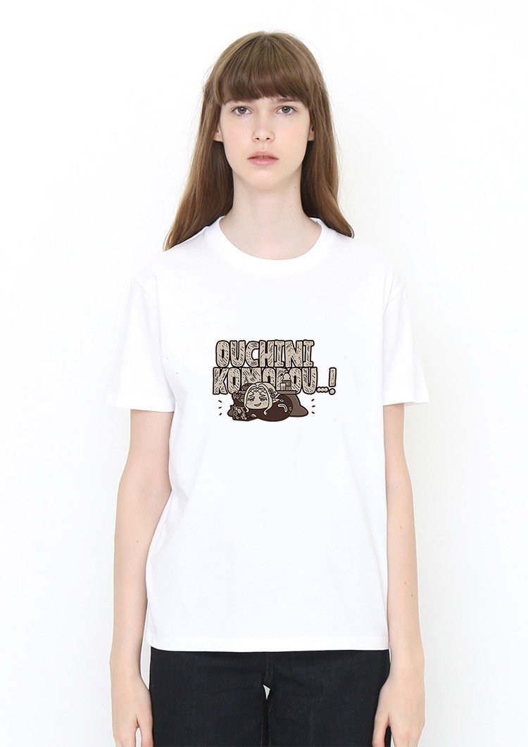 Ouchini White T Shirt Model