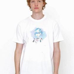 Rem Painting 2 T Shirt White Model