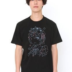 Rem T Shirt Black Model