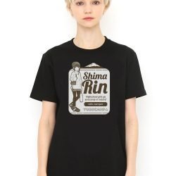 Shima Rin Solo Camper T Shirt Black Model