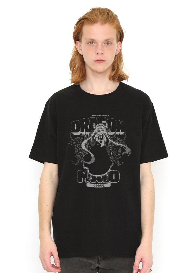 Tohru T Shirt Black Model