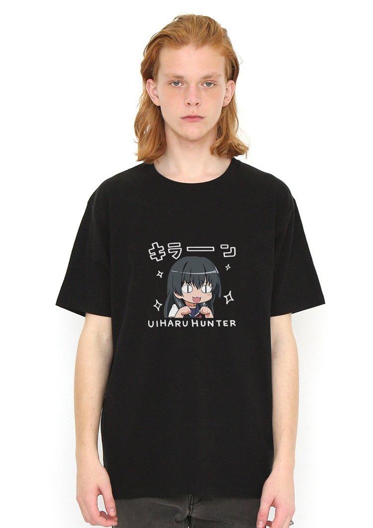 Uiharu Hunter T Shirt Black Model