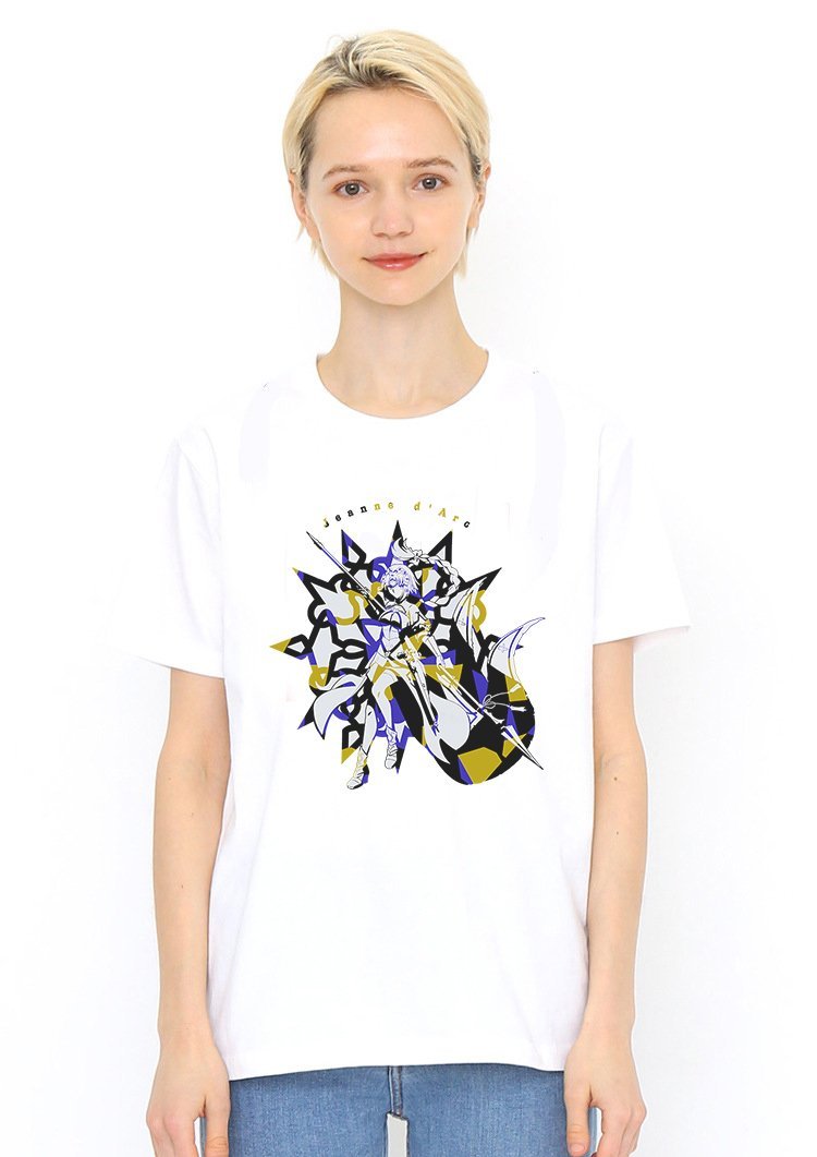 Fate FGO, Jeanne d'Arc T-Shirt - Hakusuru Anime Clothing & Merch