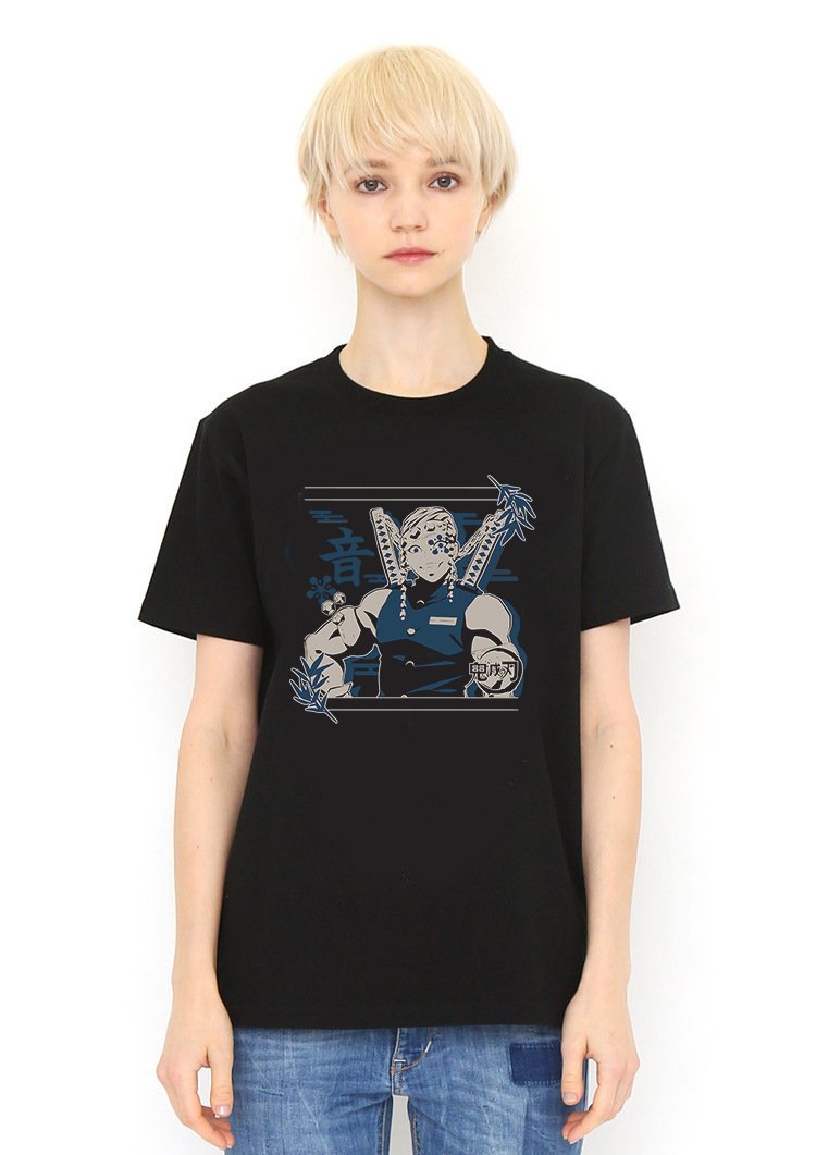 Tengen Uzui Black T Shirt Model