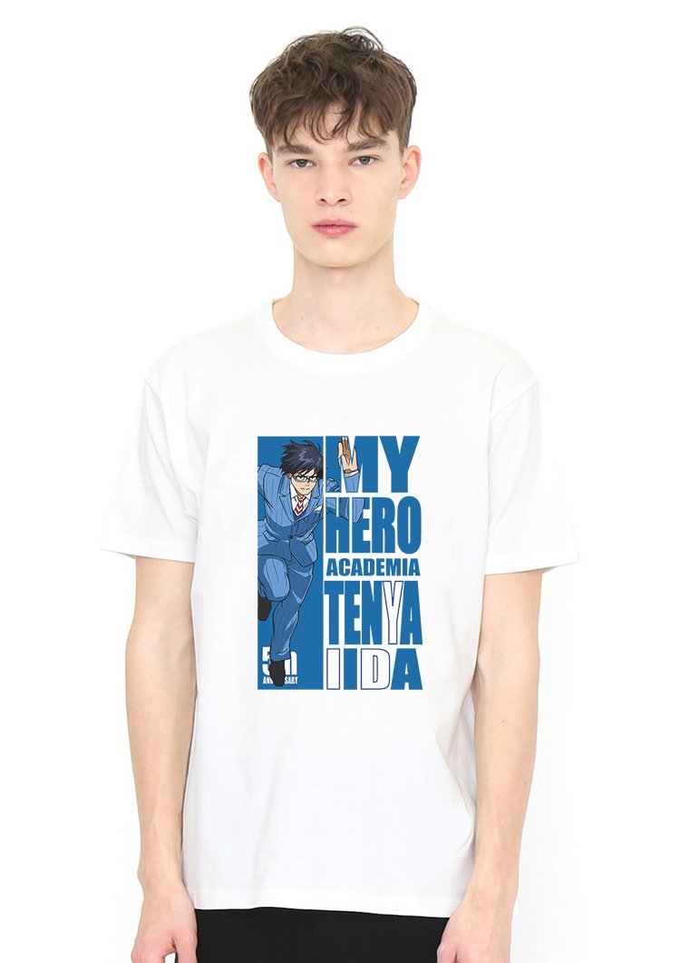 Tenya Iida T Shirt White Model