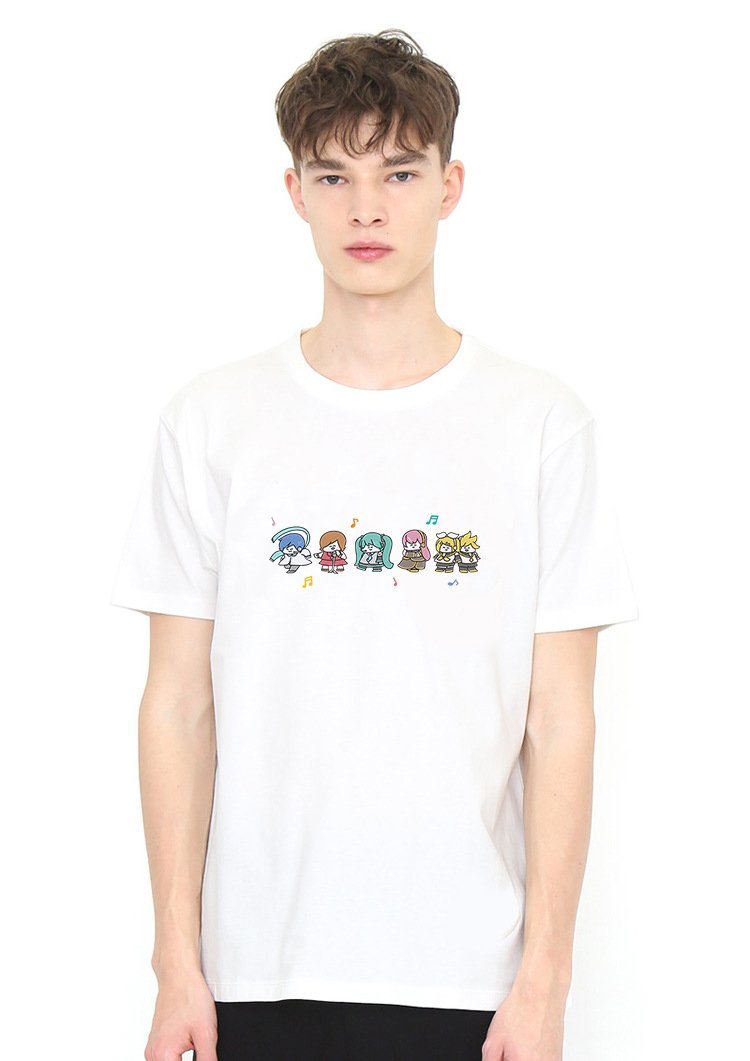 Vocaloids White T Shirt Model