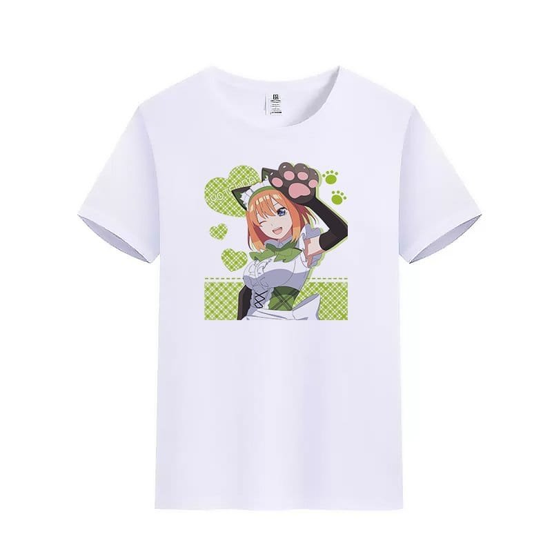 Quintessential Quintuplets, Yotsuba T-Shirt - Hakusuru Anime Clothing ...