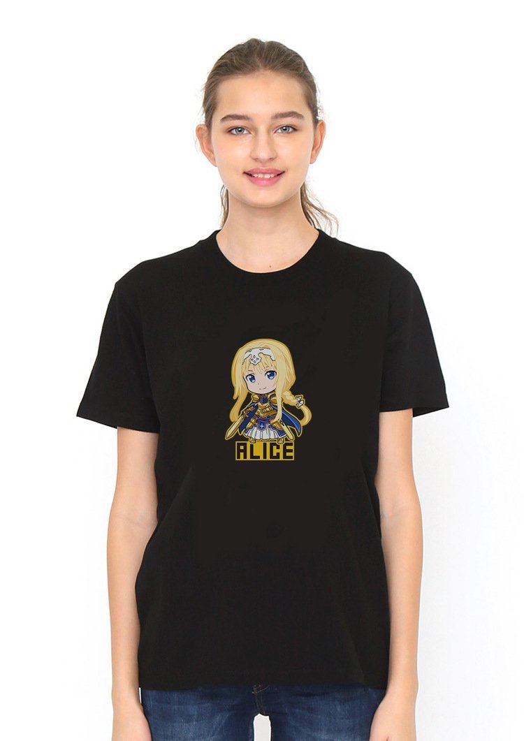 Alice Black T Shirt Model