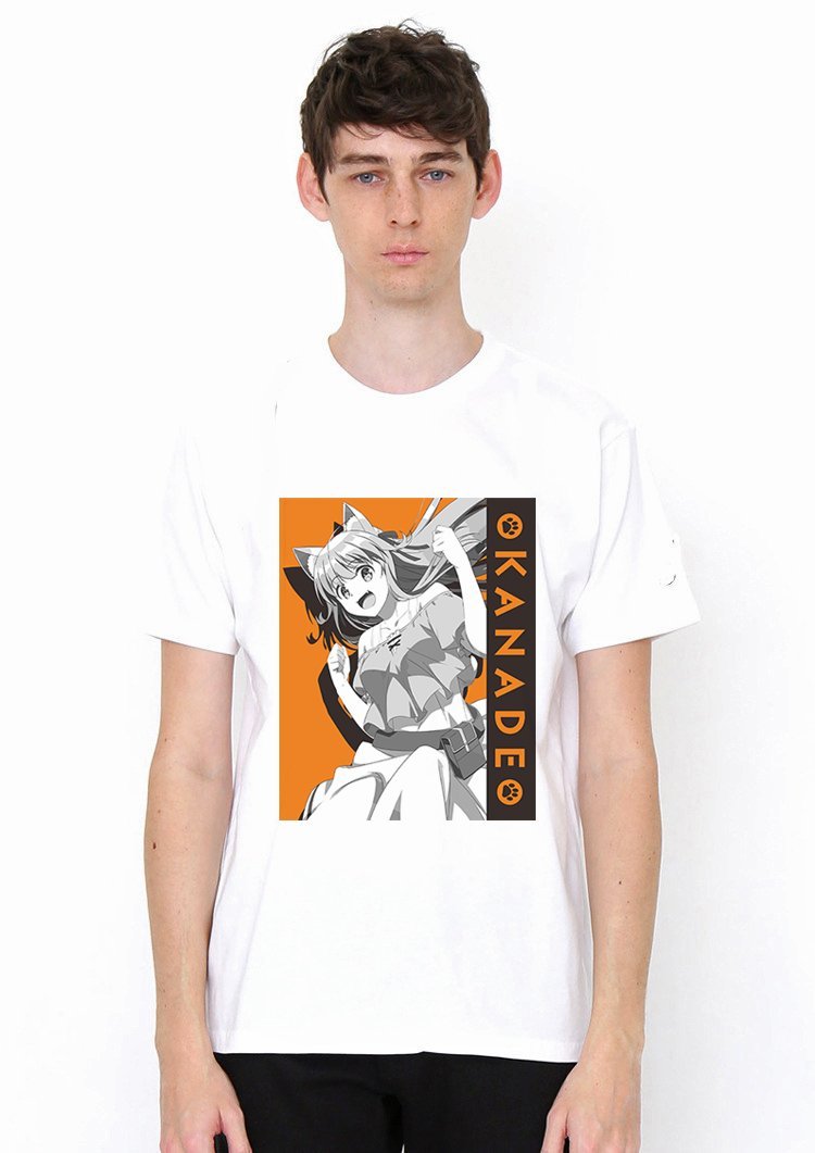 Beast Tamer Kanade White T Shirt Model