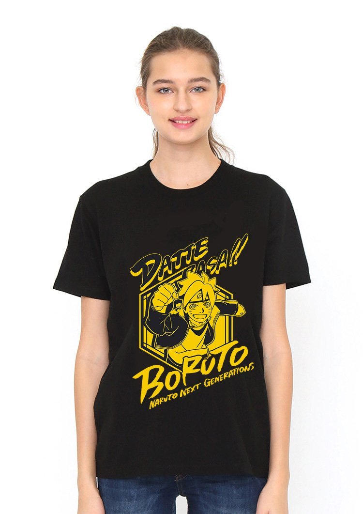 Boruto Black T Shirt Model