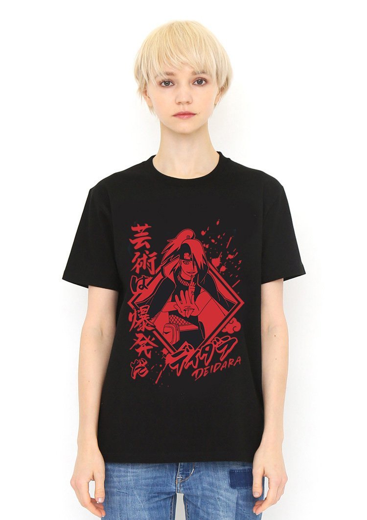 Deidara Black T Shirt Model