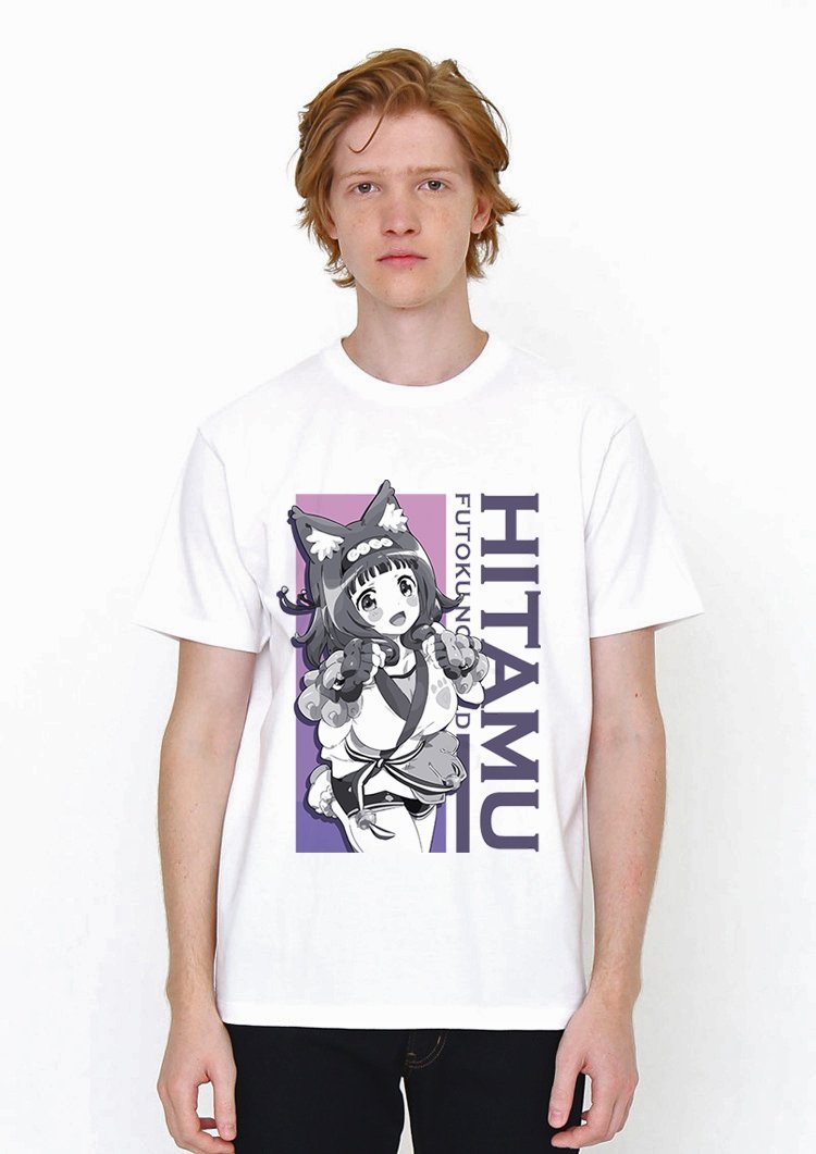 Immoral Guild Hitamu White T Shirt Model