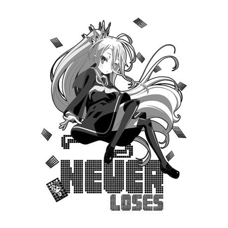 No Game No Life, Never Loses T-Shirt - Image 2