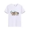 Skip and Loafer 3 White T Shirt