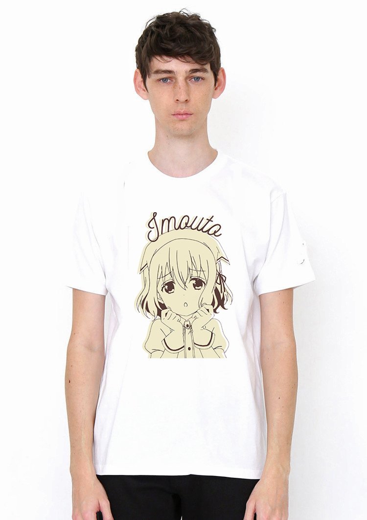 Imouto White T Shirt Model