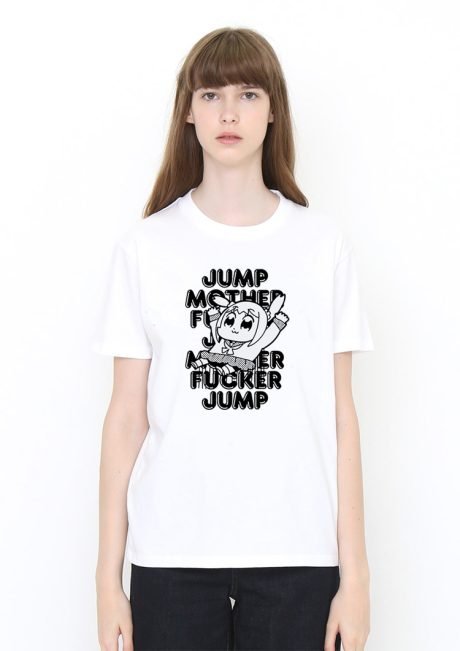 Pop Team Epic T-Shirt, Jump Mother Fucker - Image 2