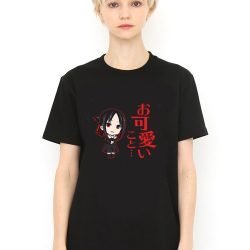 Shinomiya Kaguya Black T Shirt Model