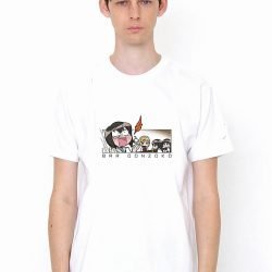 Bar Donzoko White T Shirt Model