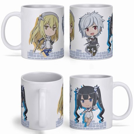 Is It Wrong to Try to Pick Up Girls in a Dungeon? Mug - Image 2