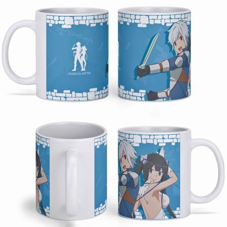 Is It Wrong to Try to Pick Up Girls in a Dungeon? Mug - Image 2