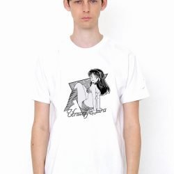 Lum Lineart White T Shirt Model