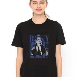 Roxy Black T Shirt Model