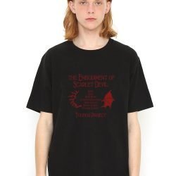 Scarlet Devil Black T Shirt Model