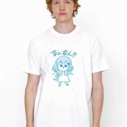 Shiraishi Tsumugi White T Shirt Model