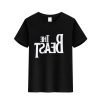 The Beast White Logo Black T Shirt