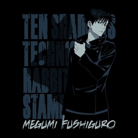 Jujutsu Kaisen, Megumi Fushiguro T-Shirt - Image 2