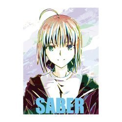 Heavens Feel Saber Art Preview