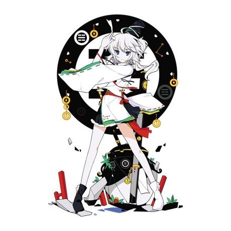 Touhou Project, Mononobe no Futo T-Shirt - Image 3