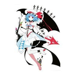 Remilia Scarlet Art Preview