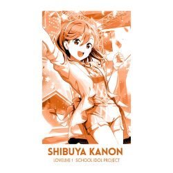 School Idol Project Shibuya Kanon Art Preview