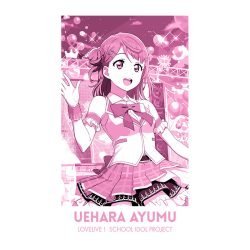 School Idol Project Uehara Ayumu Art Preview