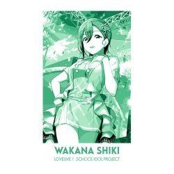 School Idol Project Wakana Shiki Art Preview