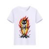 Stake Cat T Shirt White