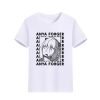 Anya Forger 4 Black on White T Shirt