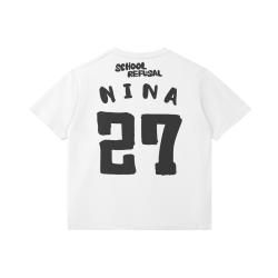 Nina Iseri Back T Shirt White