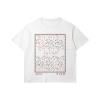 Sing and Smile T Shirt White