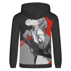 Asuka Bubblegum Zip Hoodie Back