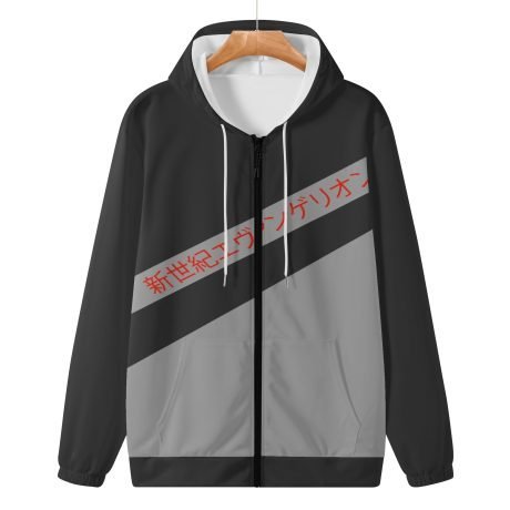 Evangelion Zip-up Hoodie Asuka