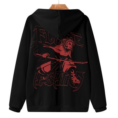 Demon Slayer, Flame Hashira Zip-up Hoodie