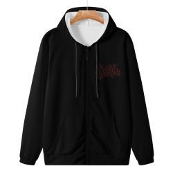 Flame Hashira Zip Hoodie Front